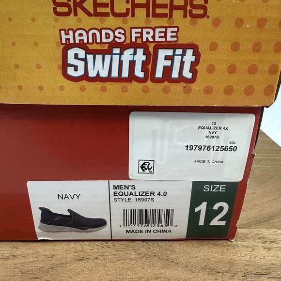 New Mens Skechers Equalizer‎ 4.0 Hands Free Swift Fit Shoes Mismatch 11.5L / 12R main image 8